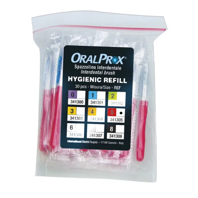 [A00146191] - scovolini oralprox refill - 30pz - misura 5ids