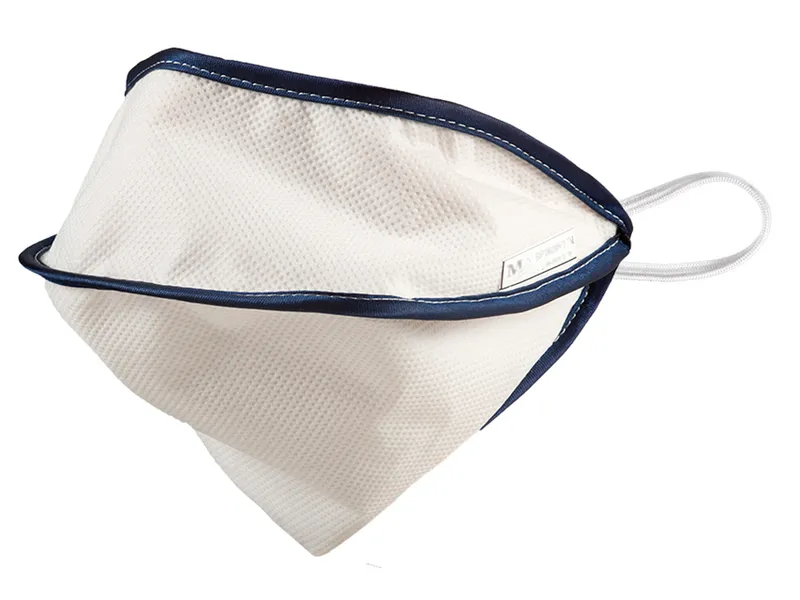 [A00167100] - mascherina riutilizzabile mycroclean bfe 99,8% - doppio strato, bianca/blu Gima