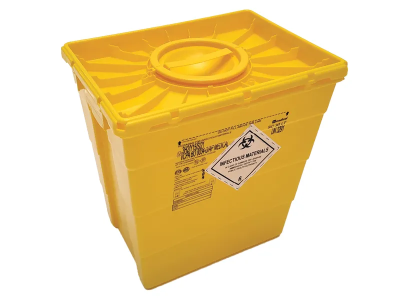 [A00060017] - 25775 Contenitore rifiuti [30 litri] tappo doppio Gima