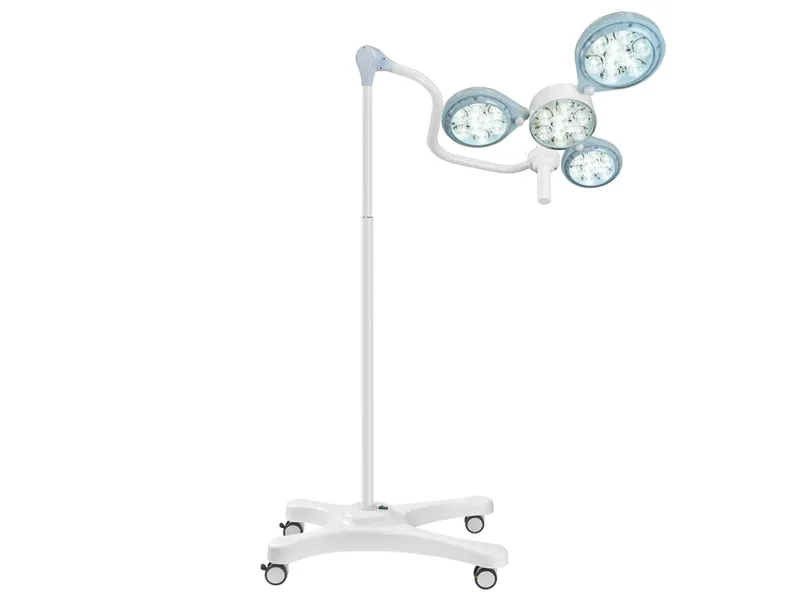 [A00168376] - lampada led quattroluci su carrello con batteria Gima