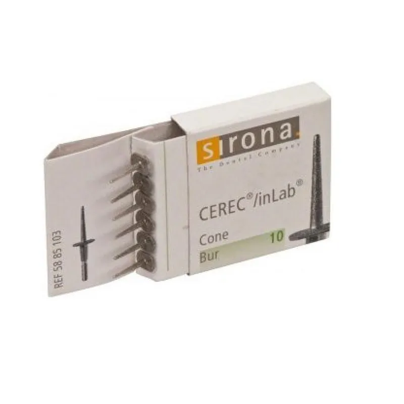 [A00002027] - Fresa Cone Diamond Bur 10 [for CEREC 3 and inLab] Sirona