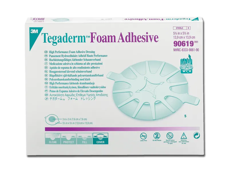 [A00060812] - tegaderm 3m foam 14x14 cm - non adesivo
