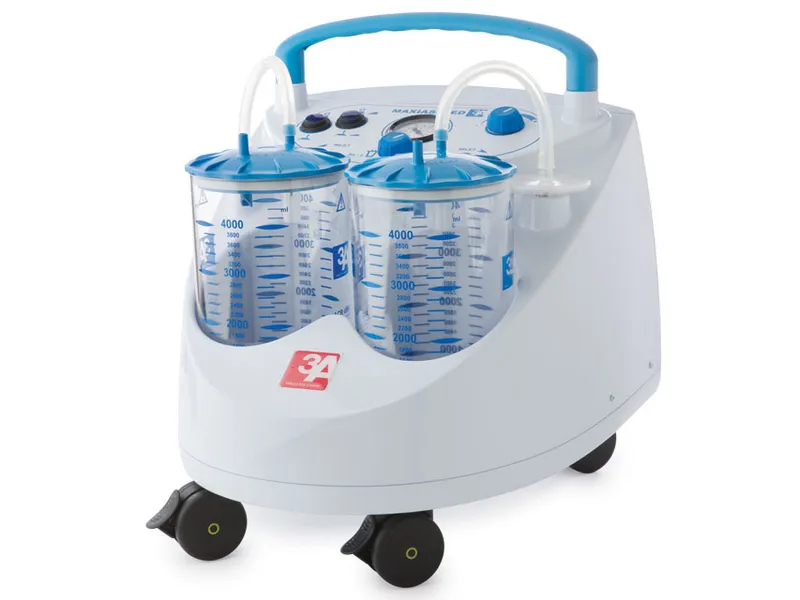 [A00060279] - aspiratore maxi aspeed 90 litri - 2 vasi da 4 litri + pedale