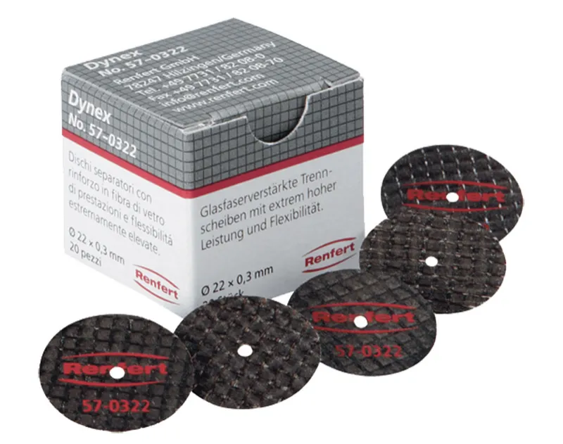 [A00065447] - DYNEX Dischi separatori [0,30x22 mm] Renfert