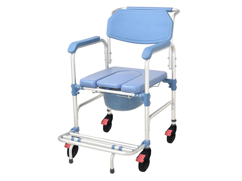 [A00168244] - sedia a rotelle comoda blu Gima