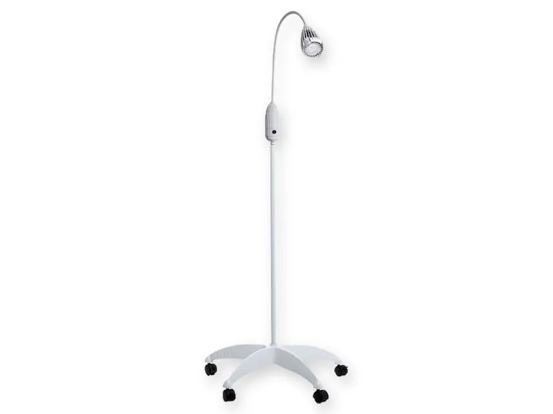 [A00060417] - LUXIFLEX Lampada da esame LED con braccio flessibile a stativo mobile Gima