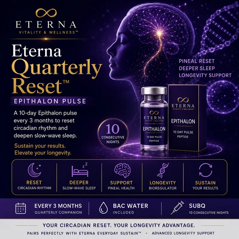 Eterna Quarterly Reset™ — The Longevity Pulse - Every 3 Months