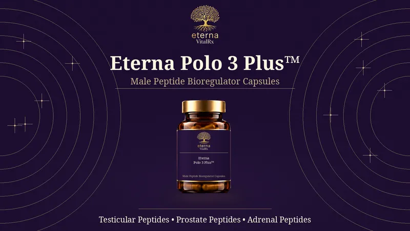 Eterna Polo 3 Plus™ - All-In-One Male Hormone Optimization Complex