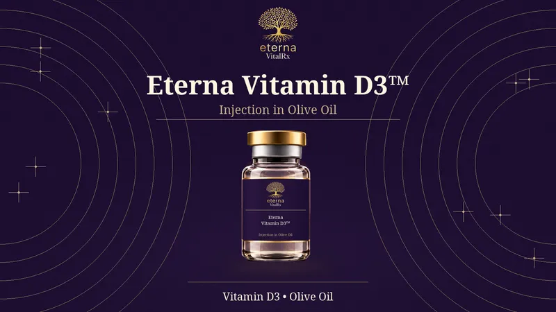 Vitamin D3 in Olive Oil Injections