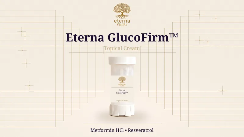 Metformin HCl / Resveratrol in Pentravan® Plus (GlucoFirm™) Topical Cream - TopiCLICK®