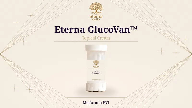 Metformin HCl in Pentravan® (GlucoVan™) Topical Cream - TopiCLICK®