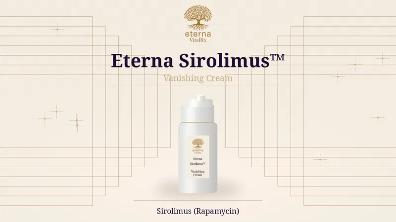 🧴 SIROLIMUS (RAPAMYCIN) 0.01% VANISHING CREAM – 30 mL