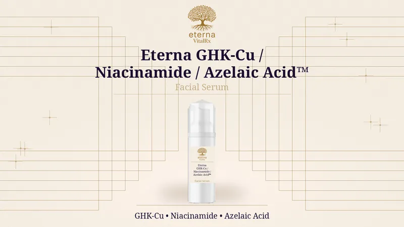 GHK-Cu / Niacinamide / Azelaic Acid Facial Serum 30 g Pump