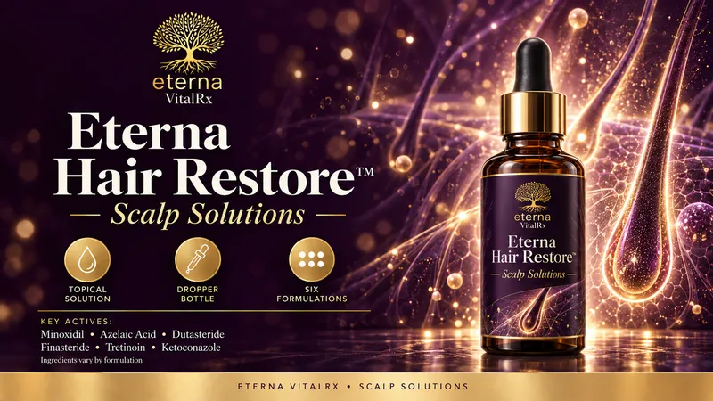  Hair Restore Scalp Solutions - Approx 2 month supply
