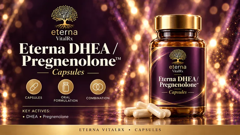 DHEA / Pregnenolone (Immediate Release / Slow Release) Capsules 