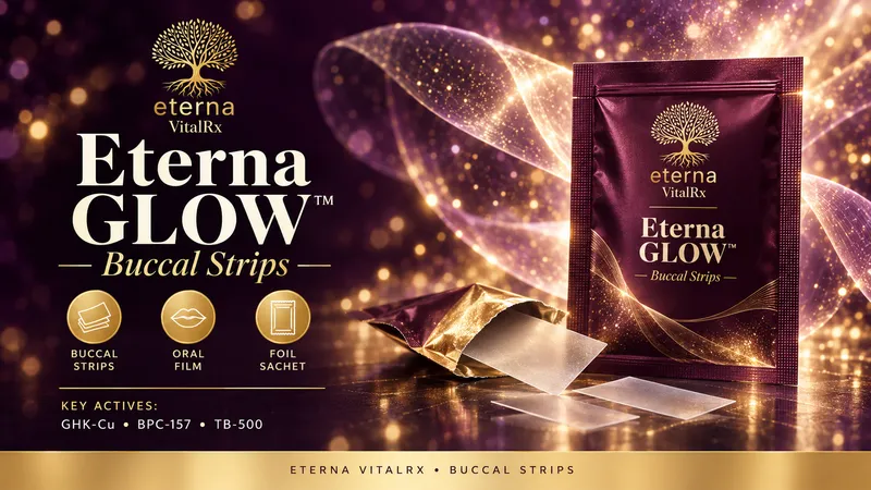 Eterna GLOW™ - Advanced Regenerative Peptide Complex BUCCAL STRIPS