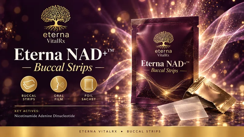 NAD+ - Cellular Energy & Longevity Complex - BUCCAL STRIPS