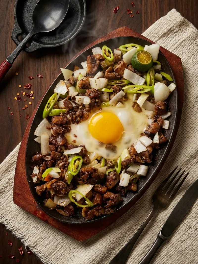 Sizzling Sisig Pork