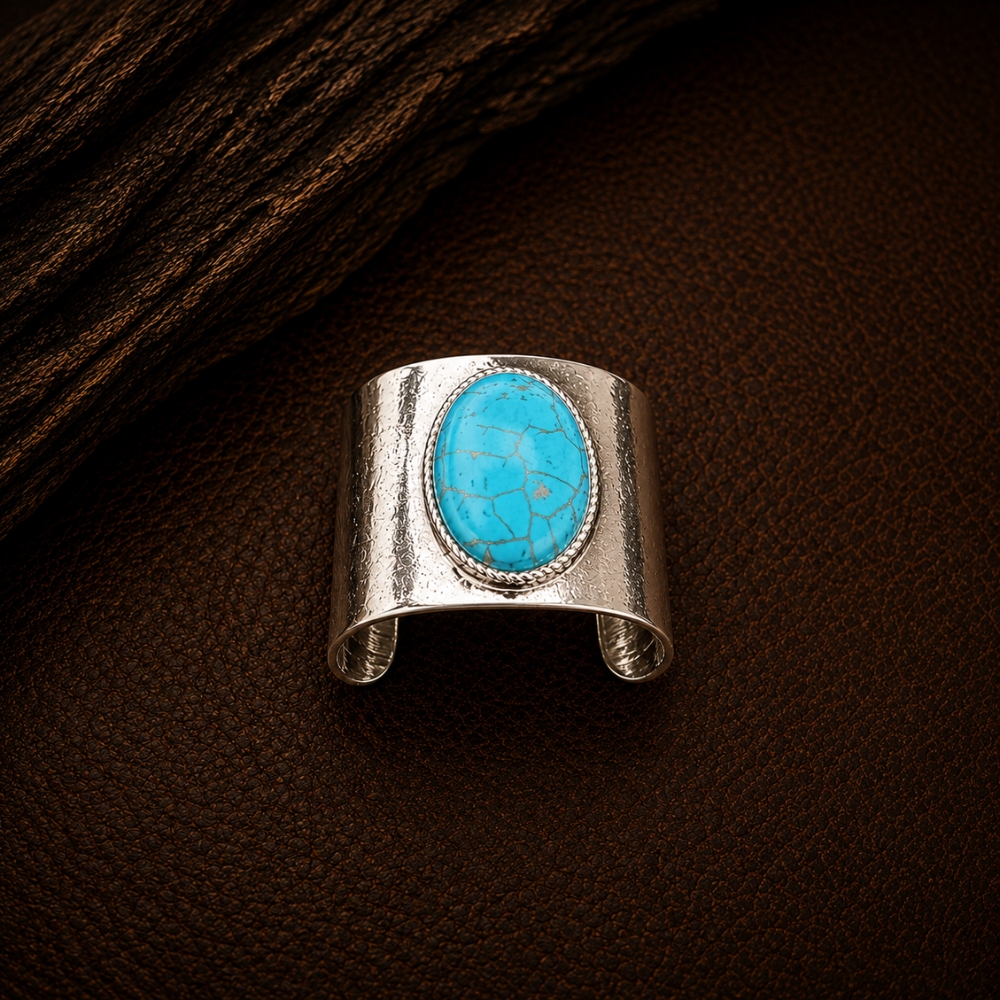Turquoise Trail Ponytail Wrap