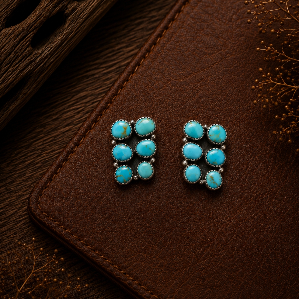Kingman Turquoise Trail Earrings