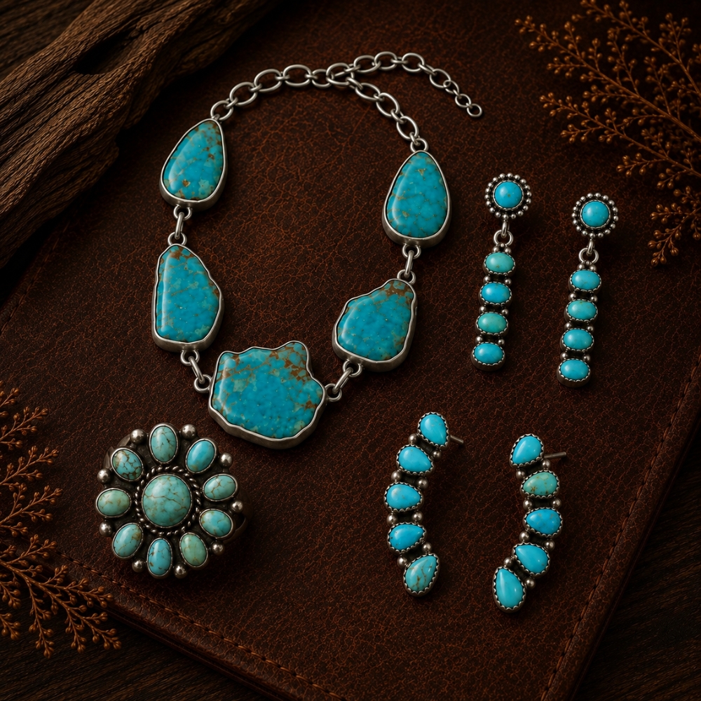 Authentic Navajo Turquoise Jewelry
