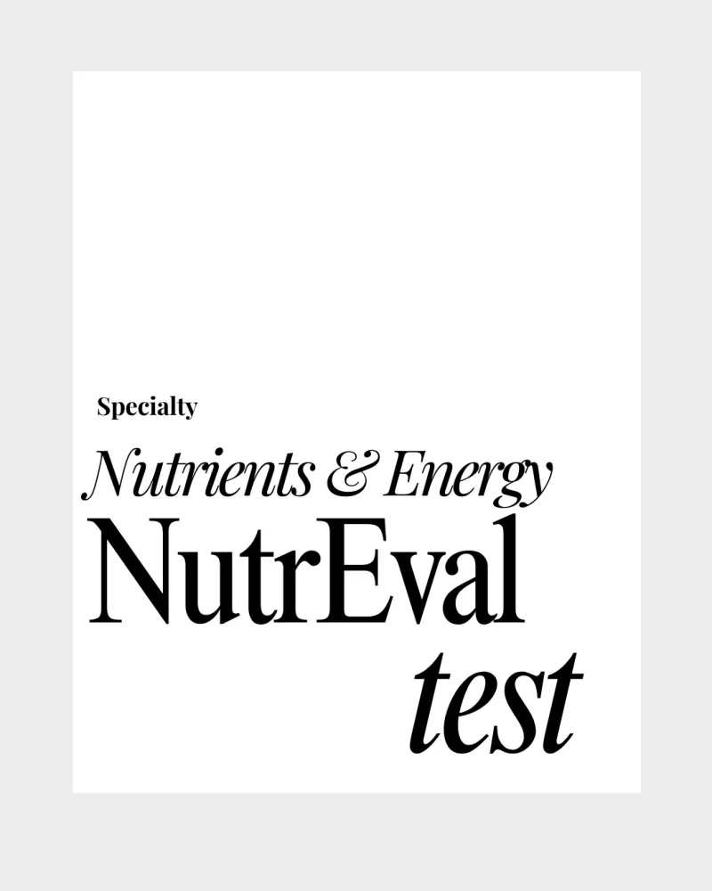 NutrEval — Cellular Nutrition