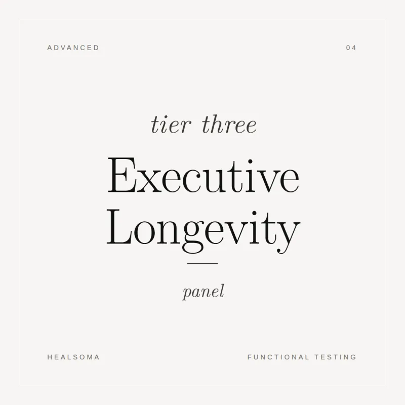 Tier 3 Executive Longevity Panel