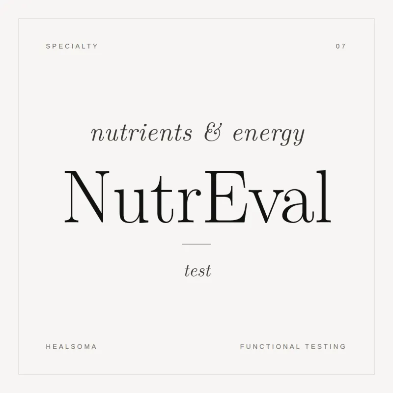 NutrEval — Cellular Nutrition