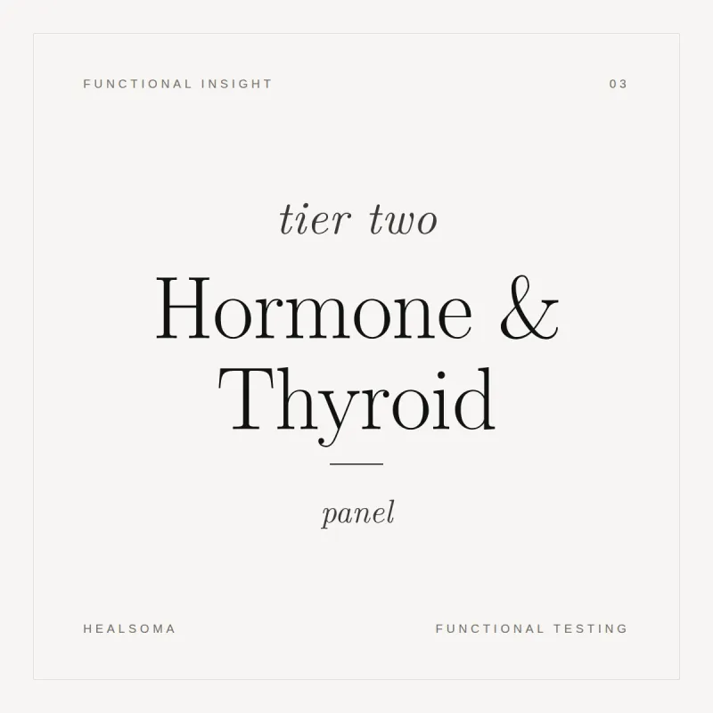 Tier 2 Hormone & Thyroid Panel