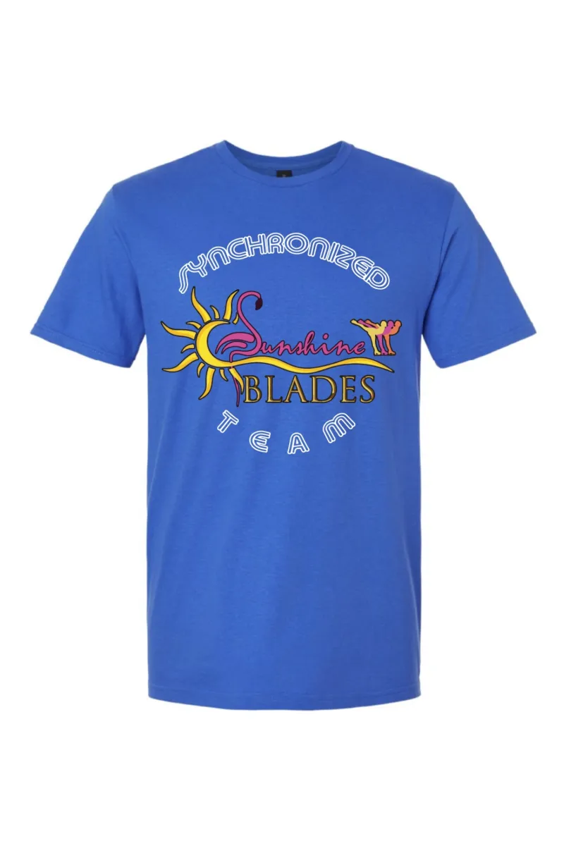 Synchro T-Shirt Sunshine Blades Royal Blue