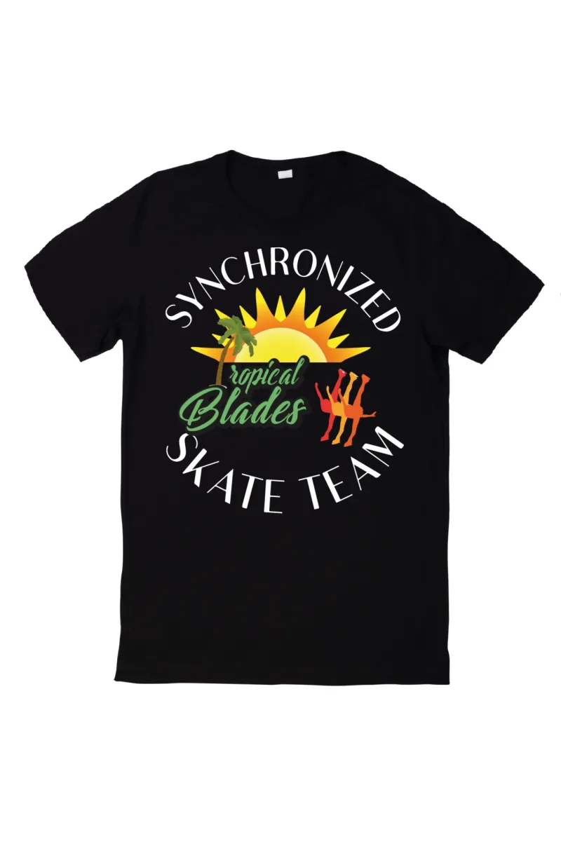 Synchro T-Shirt Tropical Blades Black