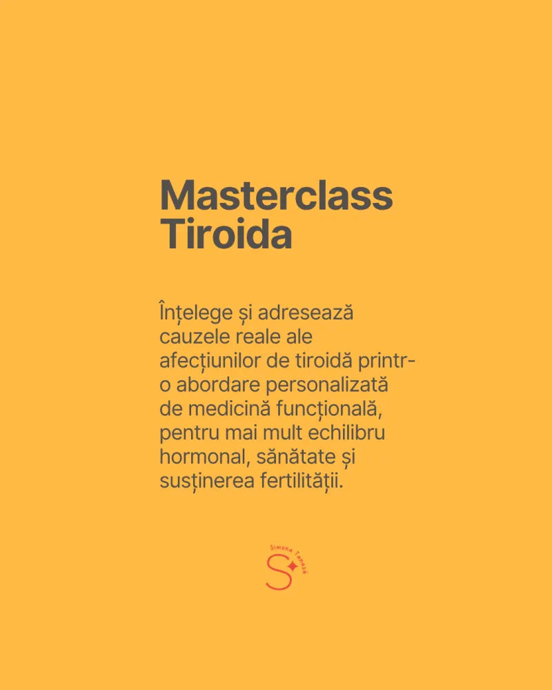 Masterclass Tiroida 