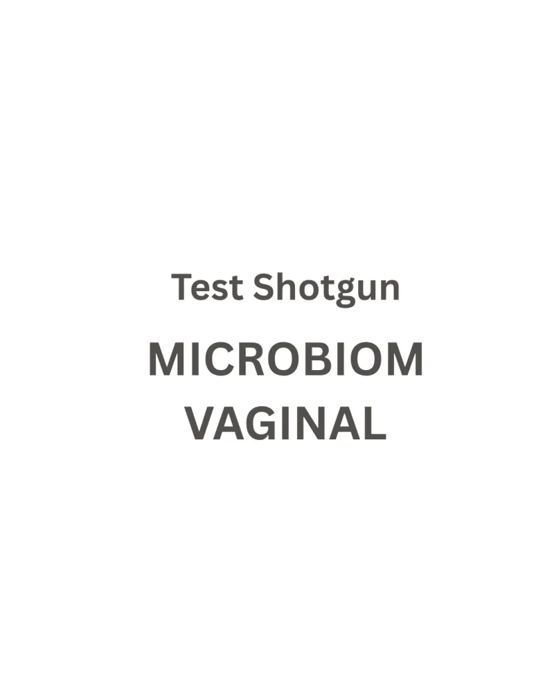 Test de Microbiom Vaginal Shotgun
