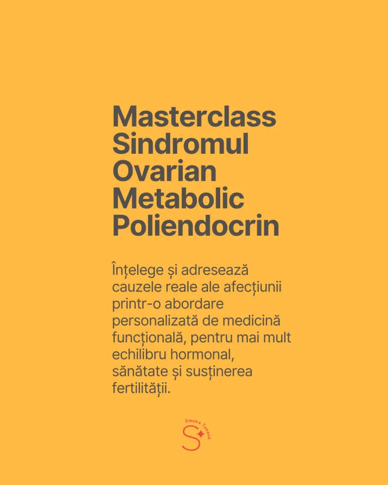 Masterclass Sindromul Ovarian Metabolic Polindocrin 
