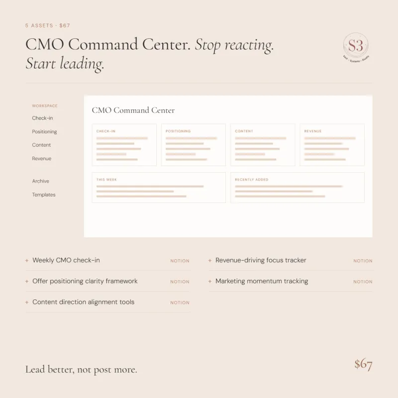 CMO Command Center™
