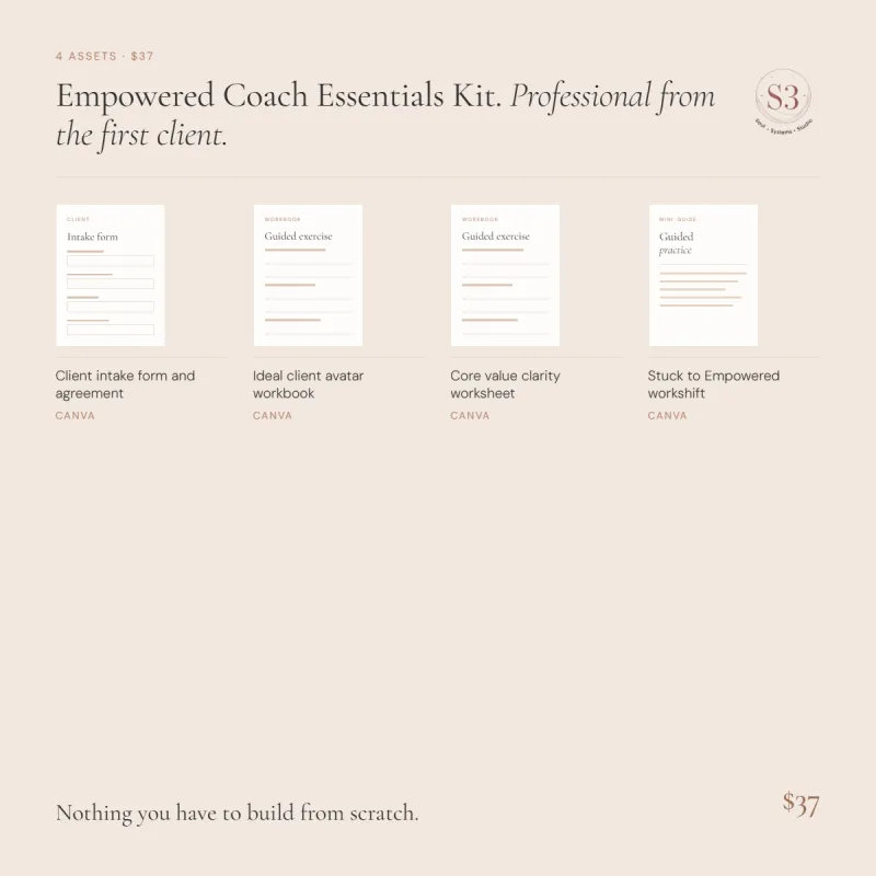 Empowered Coach Essentials Kit