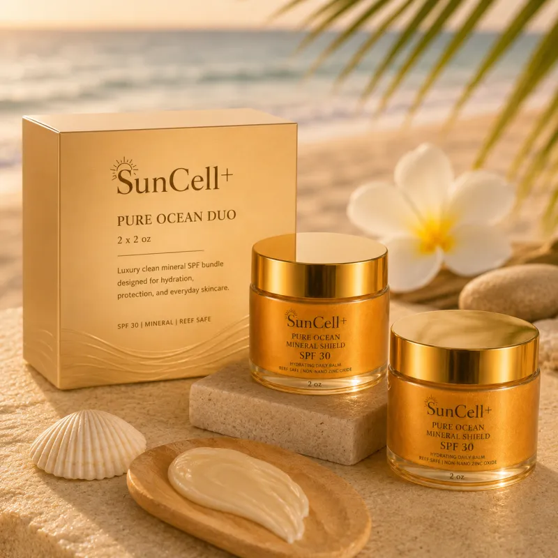 SunCell+ Pure Ocean Duo - 2 x 2 oz