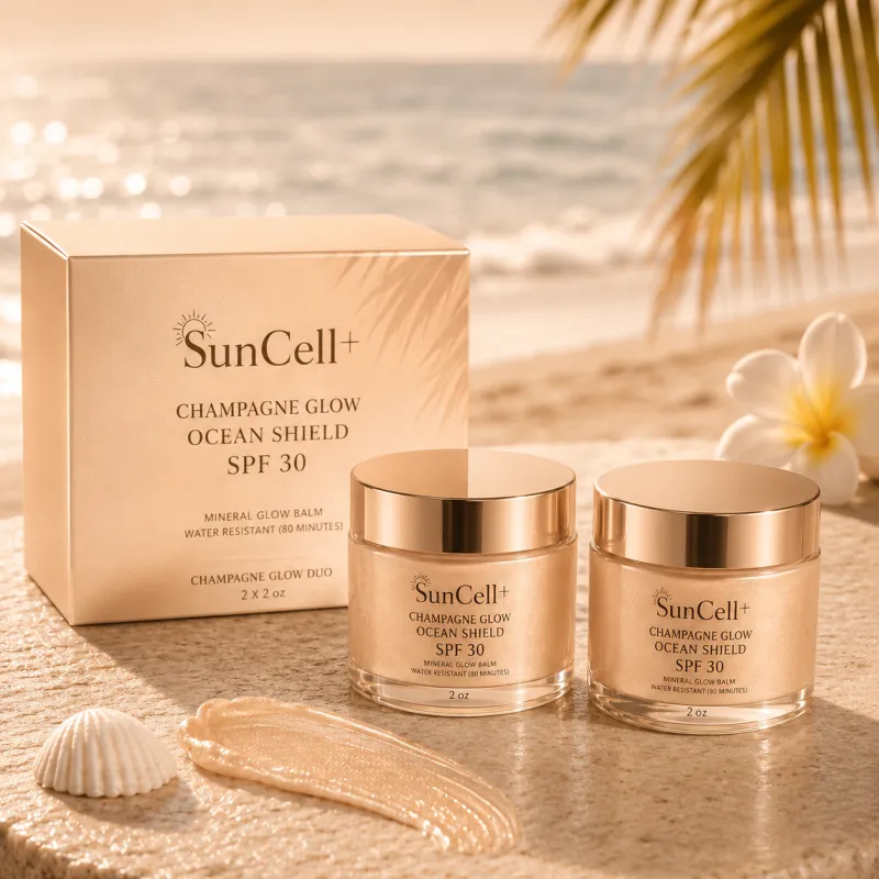 SunCell+ Champagne Glow Duo - 2 x 2 oz