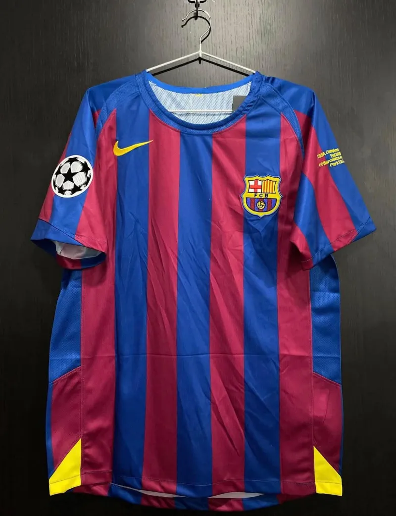 Camiseta Retro del Barcelona final UCL 2006