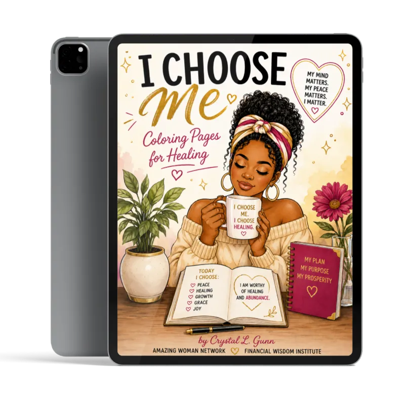 I Choose Me: Coloring Pages for Healing