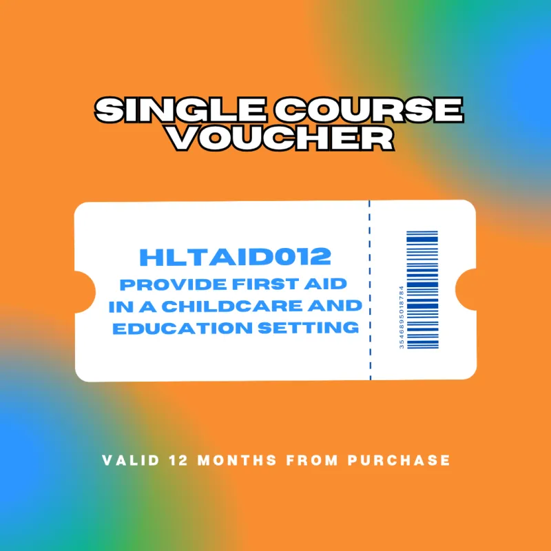 HLTAID012 - FF Childcare First Aid Course - Single Voucher