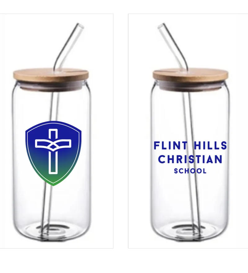 FHCS 16 oz. Glass Tumbler