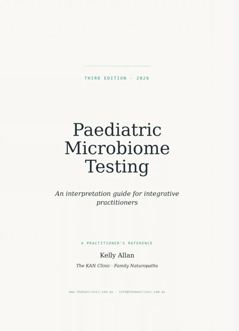 Paediatric Microbiome Guide 3rd Edition 2026 [eBook | digital download]