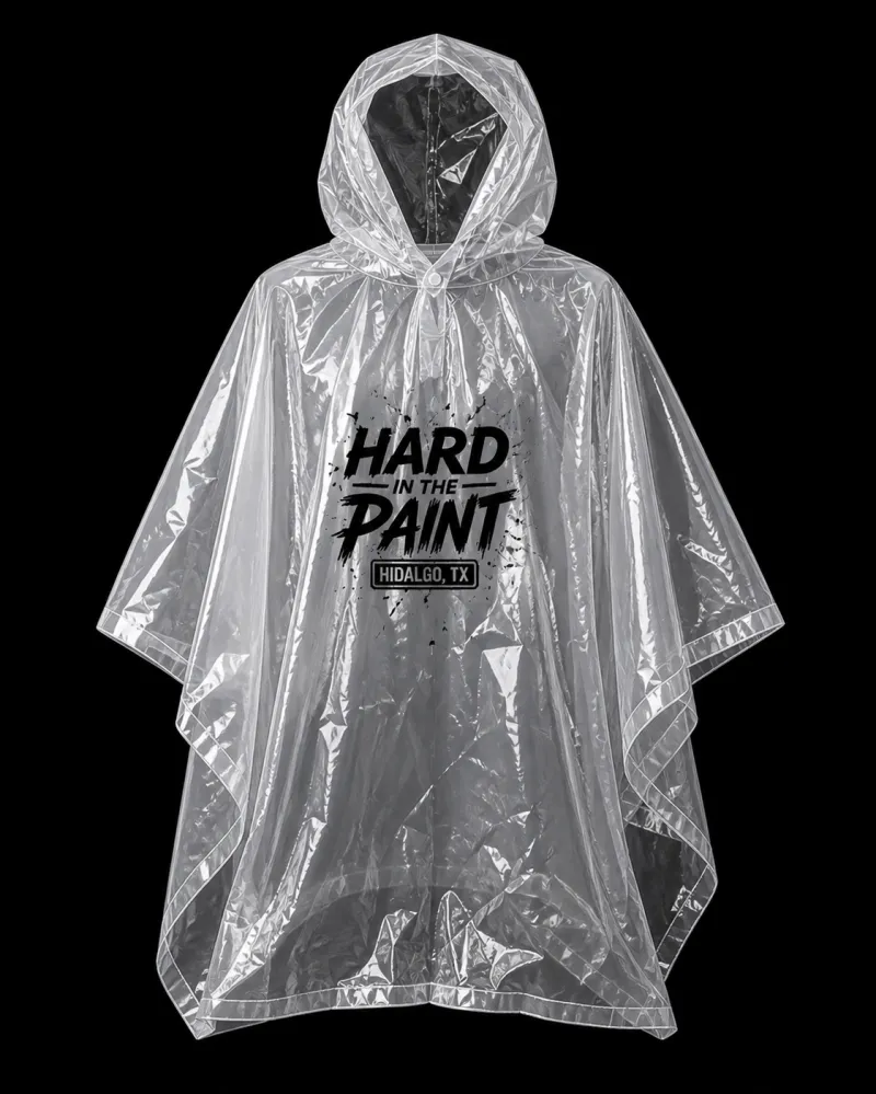 Hard in the Paint Event Poncho