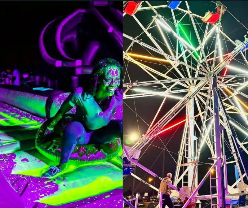 Ferris Wheel & Glow Slide PASS