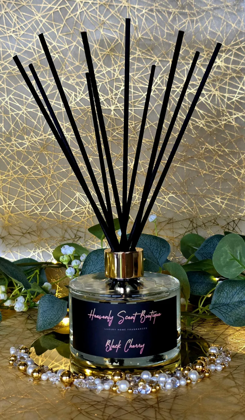 Black Cherry Luxury Scented Reed Diffuser