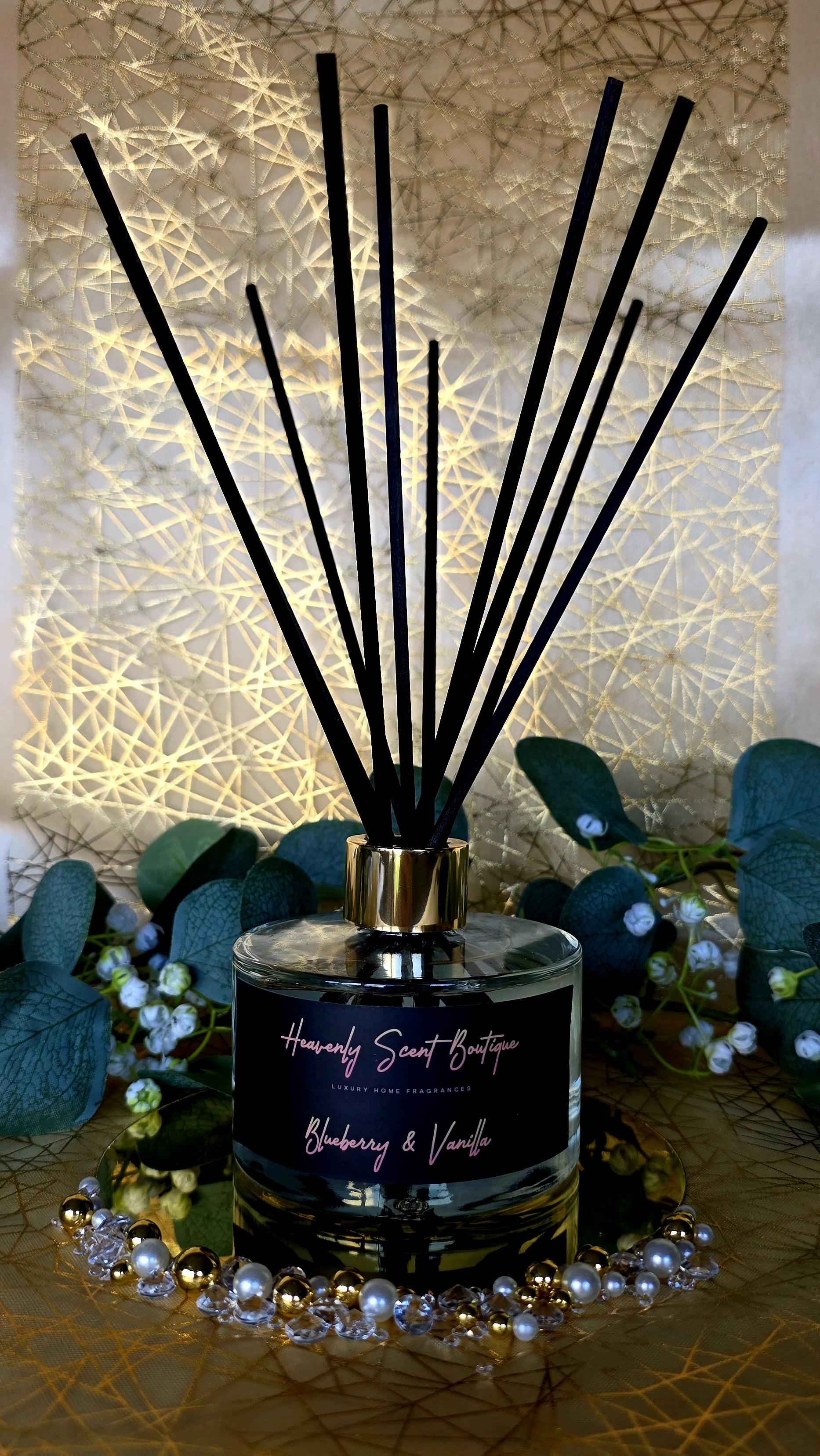 Blueberry & Vanilla Luxury Scented Reed Diffuser