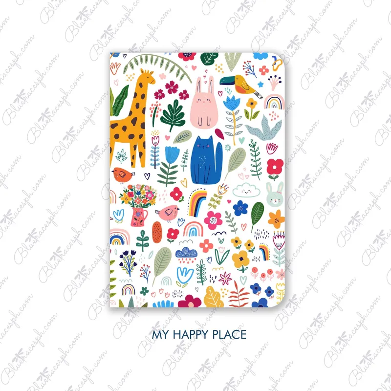 A6 Handbound Notebook | Fountain Pen Friendly Journal with Illustrated Covers