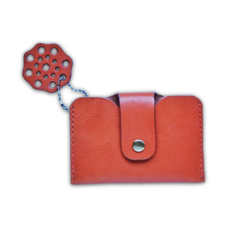 Handmade Leather Card Holder – Slim, Stylish, & Functional