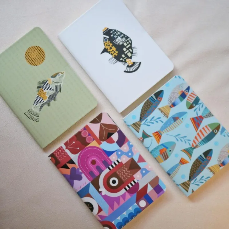 FOUR CURRENTS Passport Notebook Collection | Set of 4 Pocket Journals